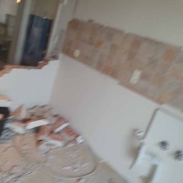 Fjernelse og maling af vægge