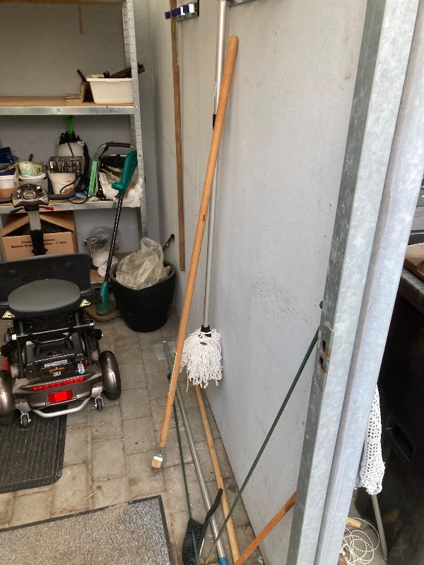 Tømning af redsskabskur