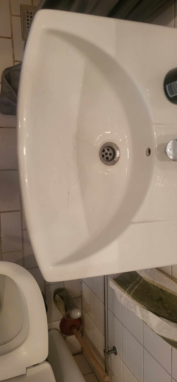 Afmontering og montering af vask