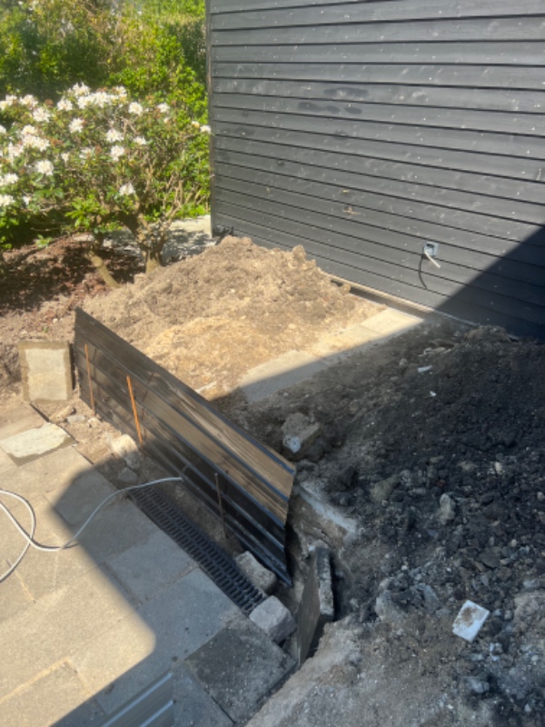 Flytte opgravet jord - cirka 3 timers arbejde