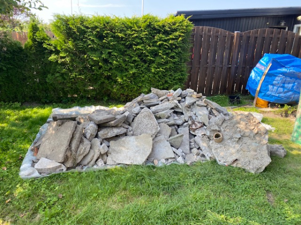Bortkørsel af byggeaffald
