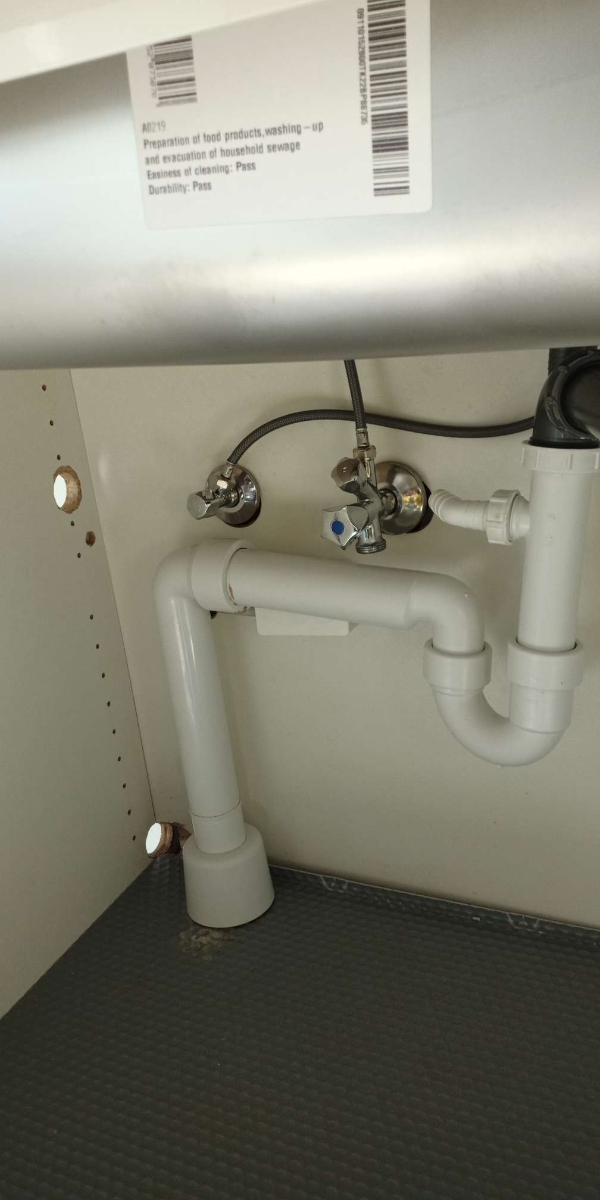 Montering af vaskemaskine