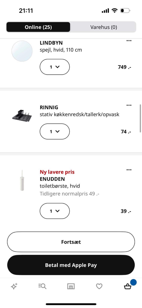 Møbelmontering i Aalborg 28. juni