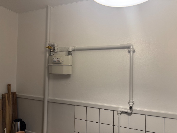 Montering af gaskomfur