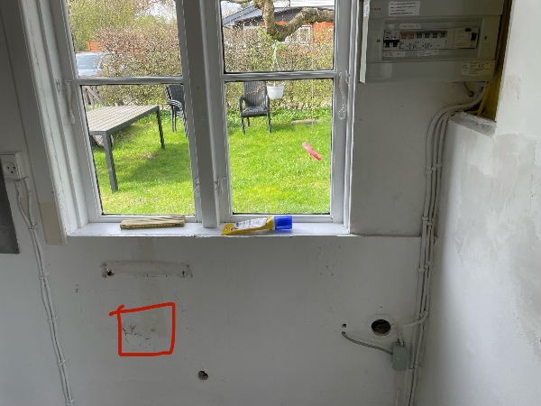 Etablering af stikdåser