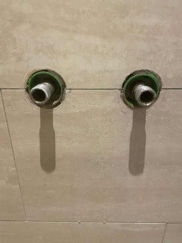 Udskiftning af brusearmatur