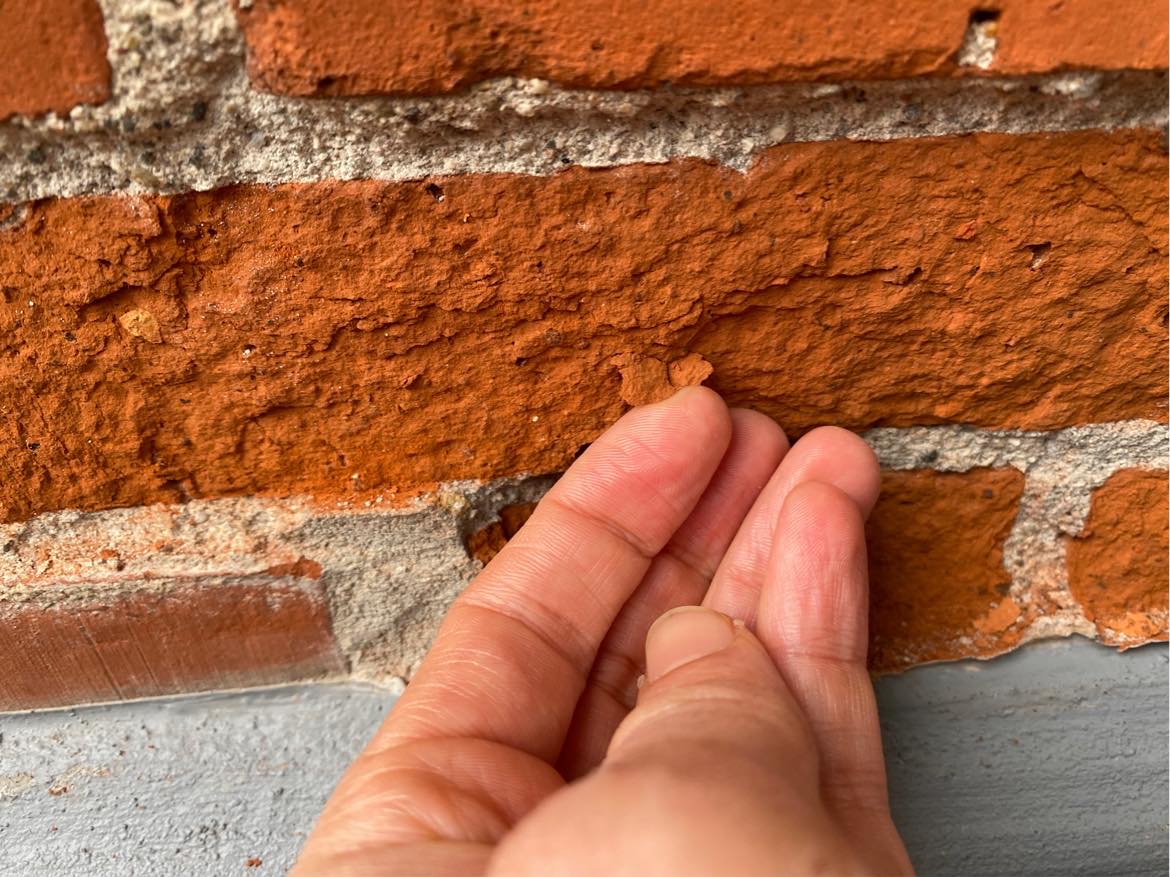 Udskiftning af mursten