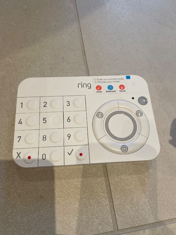 Opsætning af overvågningskamera mm fra Ring