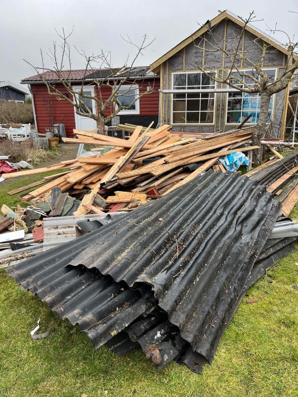 Afskaffe byggeaffald