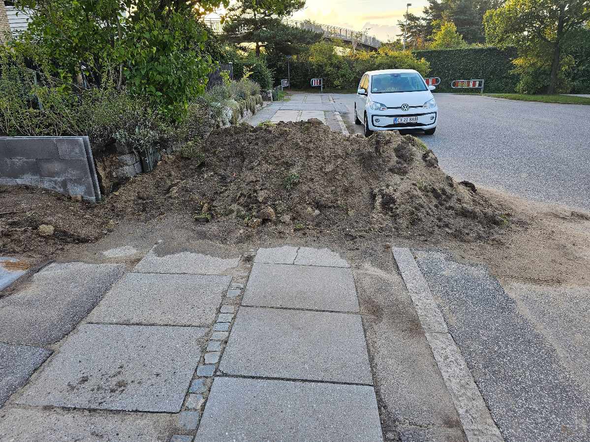 Bortkørsel af havejord