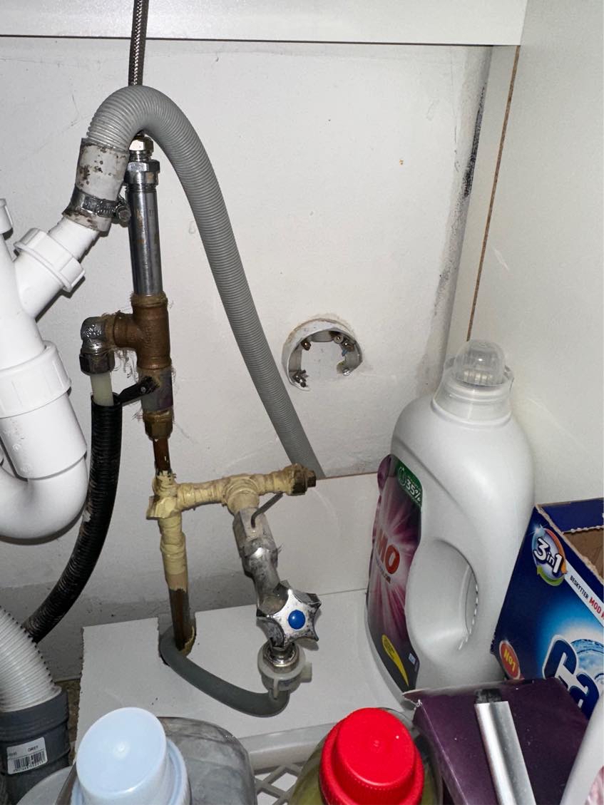 Tilslutning af udendørs vandhane