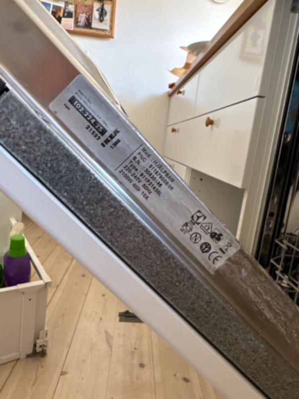 Reparation af opvaskemaskine