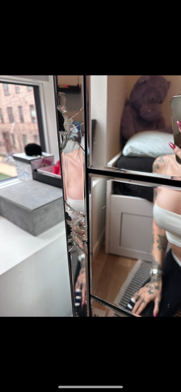 reparation af spejl kommode