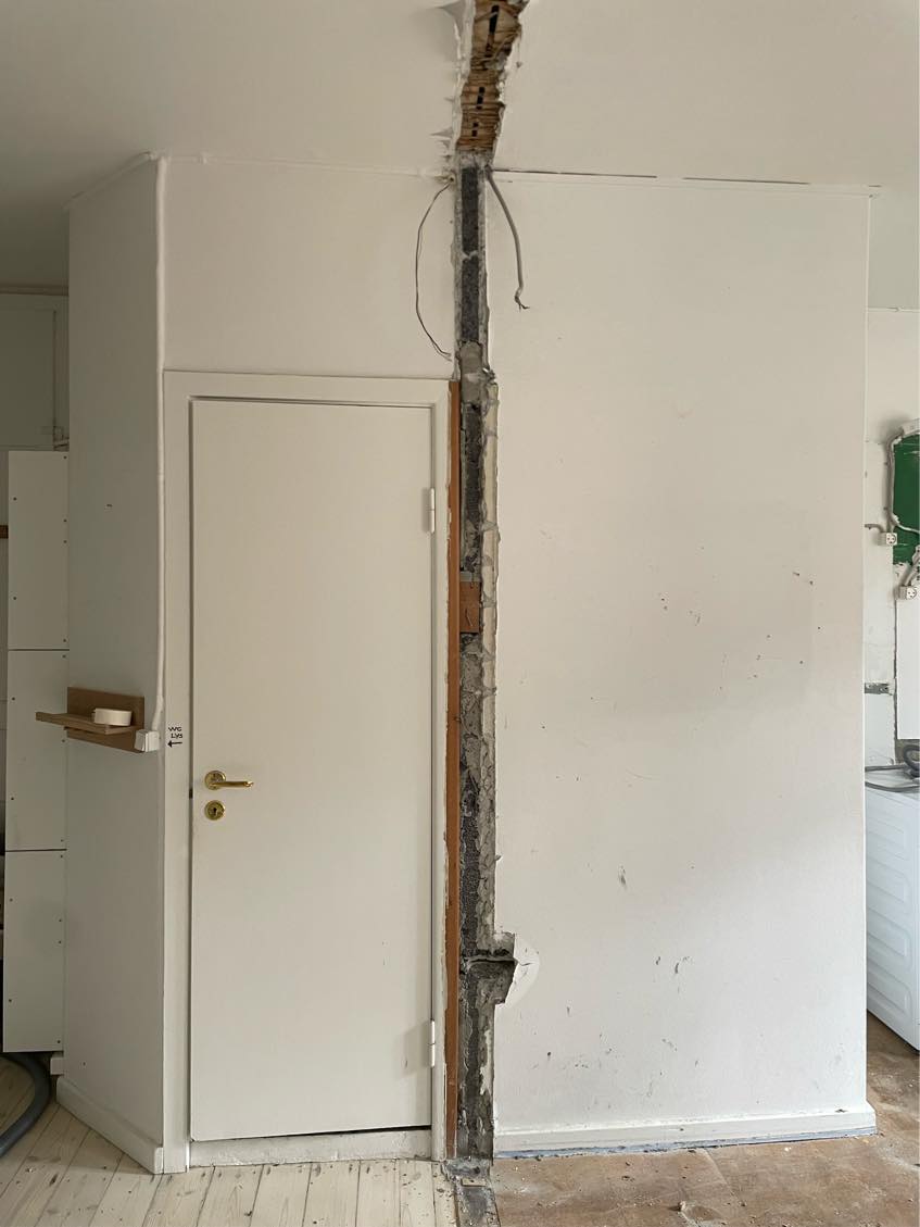 Pudse vægge og loft