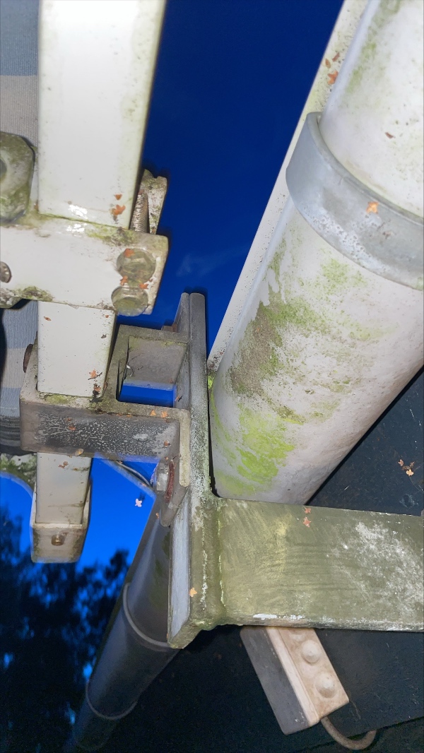 Udskiftning af markise, det er kun montering af den, vi har købt markesen