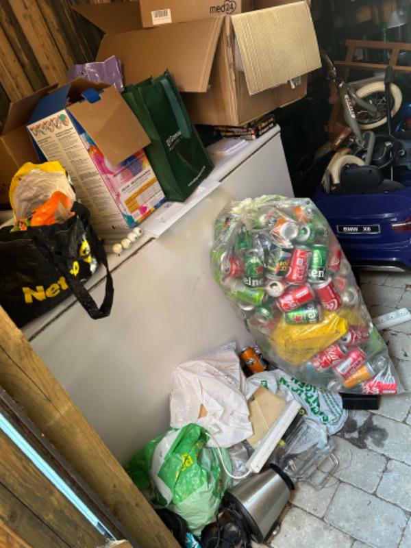 Flytte kummefryser til hunnerup genbrugsplads