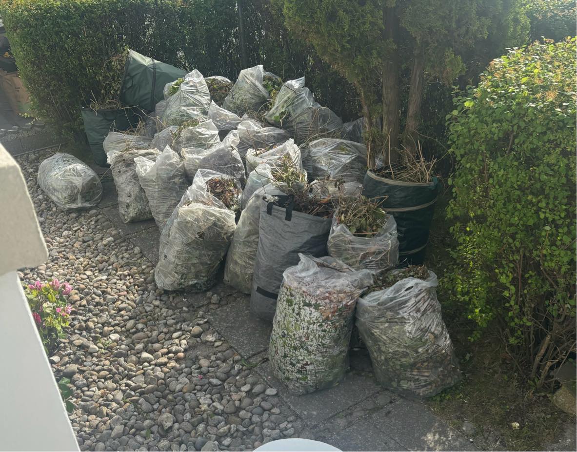 Bortkørsel af haveaffald