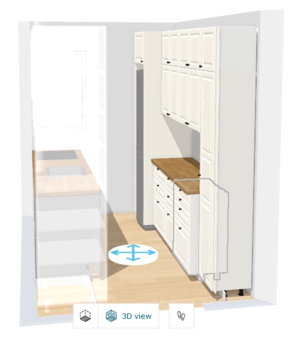 Samling af IKEA Metod køkkenmoduler