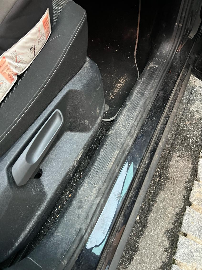 Indvendig rengøring af bil