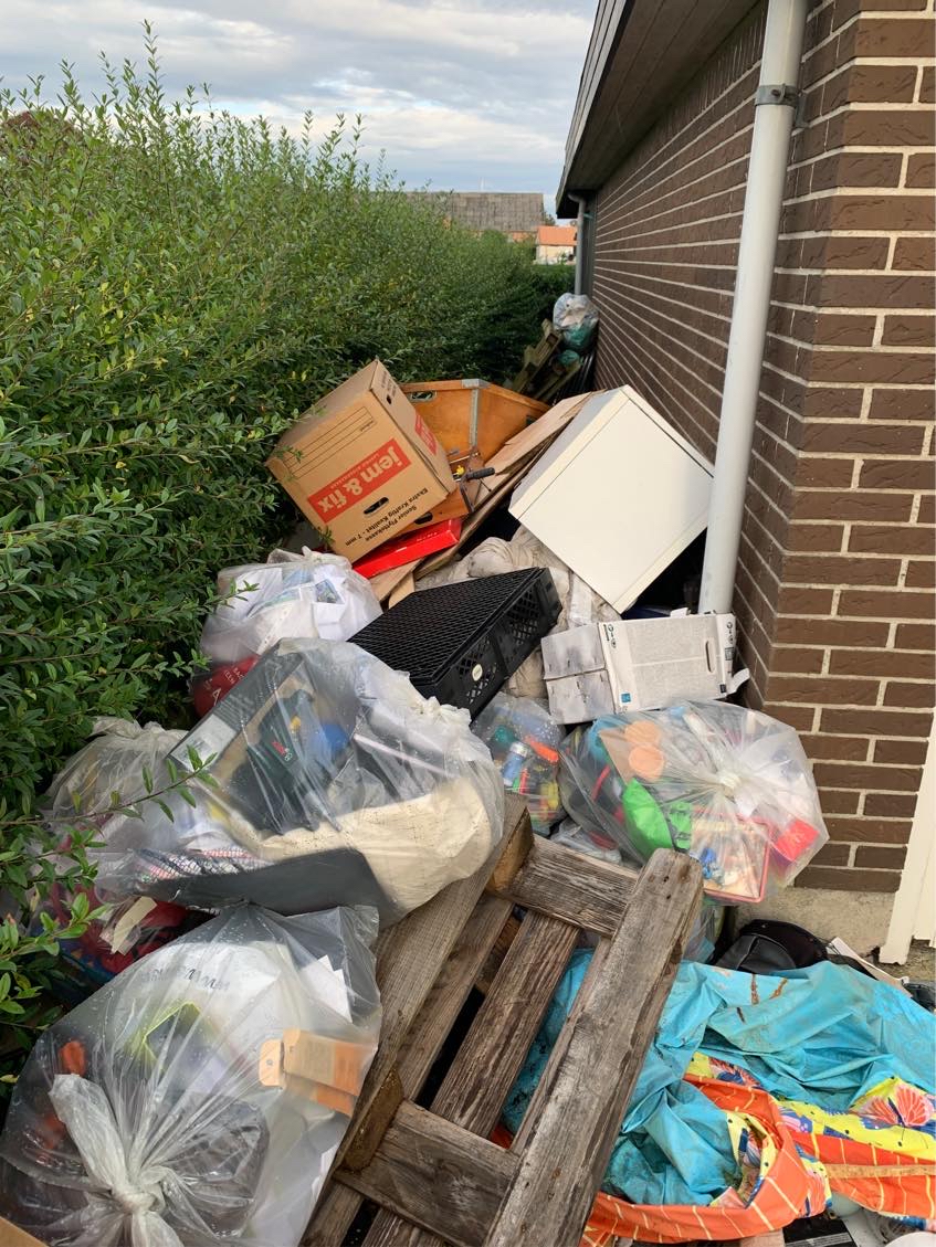 Fjernet blandet affald