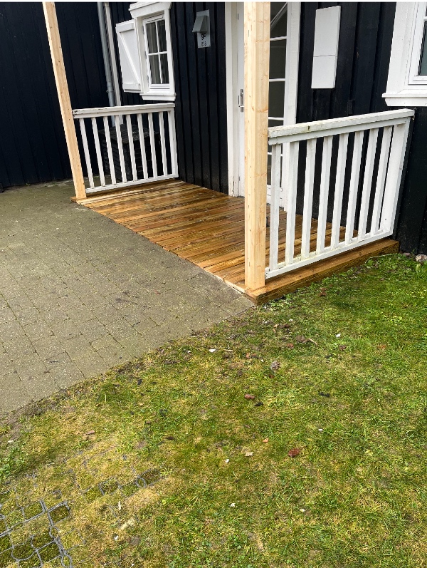 Malerarbejde udendørs træværk