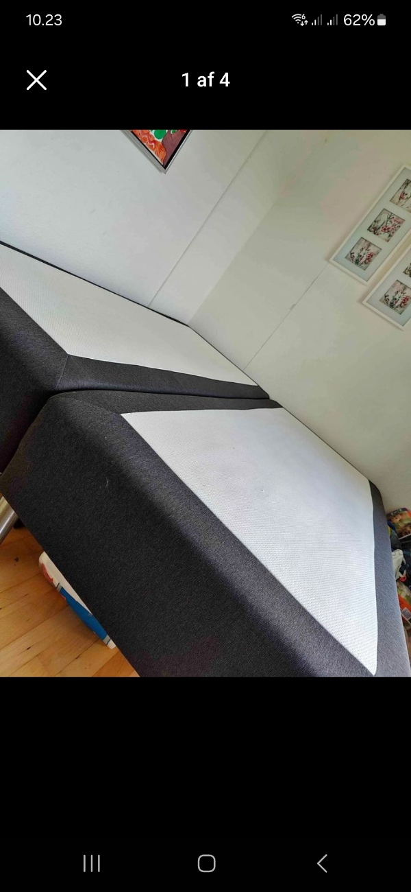 Hente 2 stk. boxmadrasser