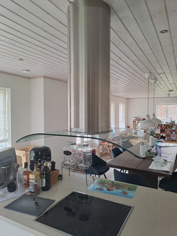 Ny emhætte i hus fra 2004