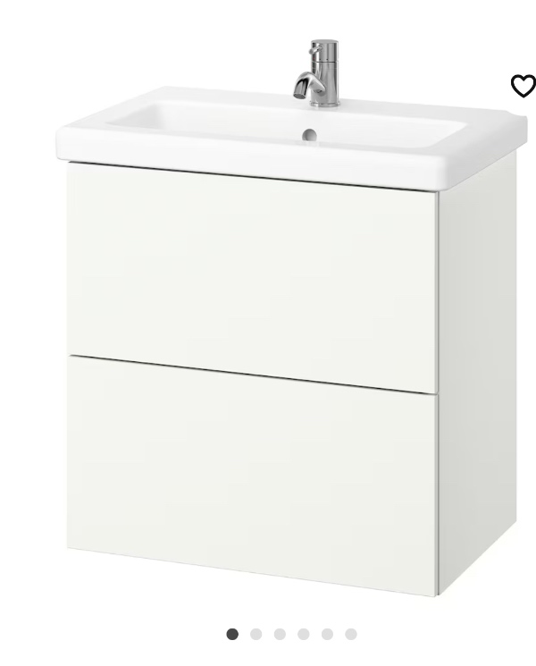 Afmontere af vask og montere ny