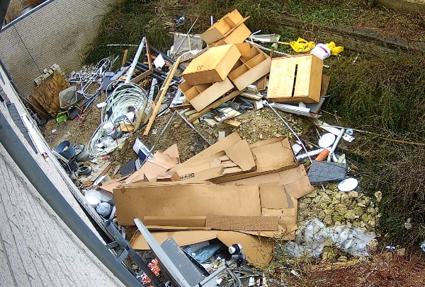 Fjernelse af blandet affald