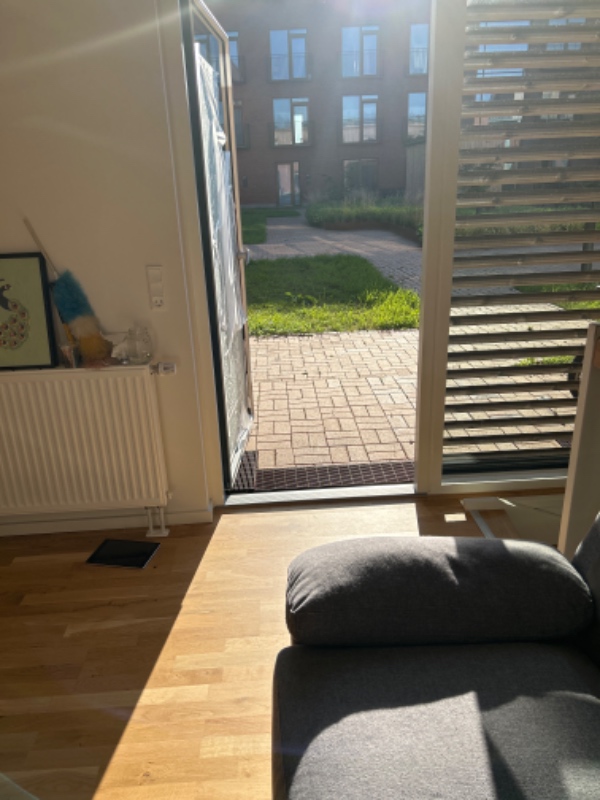 Flytte en sofa fra 1.sal til stue etage