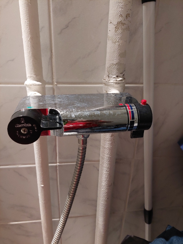 Tjekket el. skifte brusearmatur, da jeg ikke kan regulere vandet.