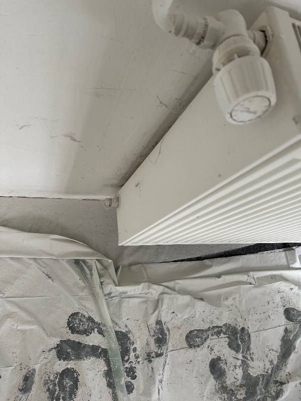 Afmontering af radiator