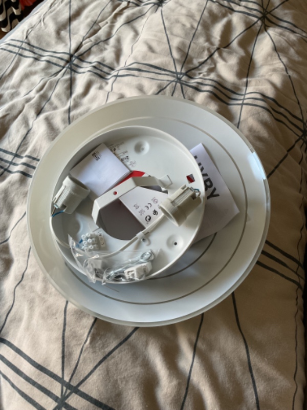 Opsætning af loftslampe