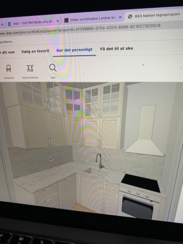 Opsætning af nyt køkken