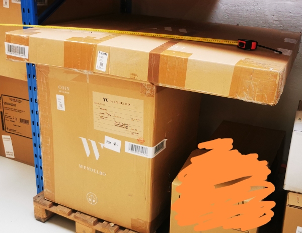 Afhentning af 2 x papkasser - KUN ONSDAG EFTERMIDDAG