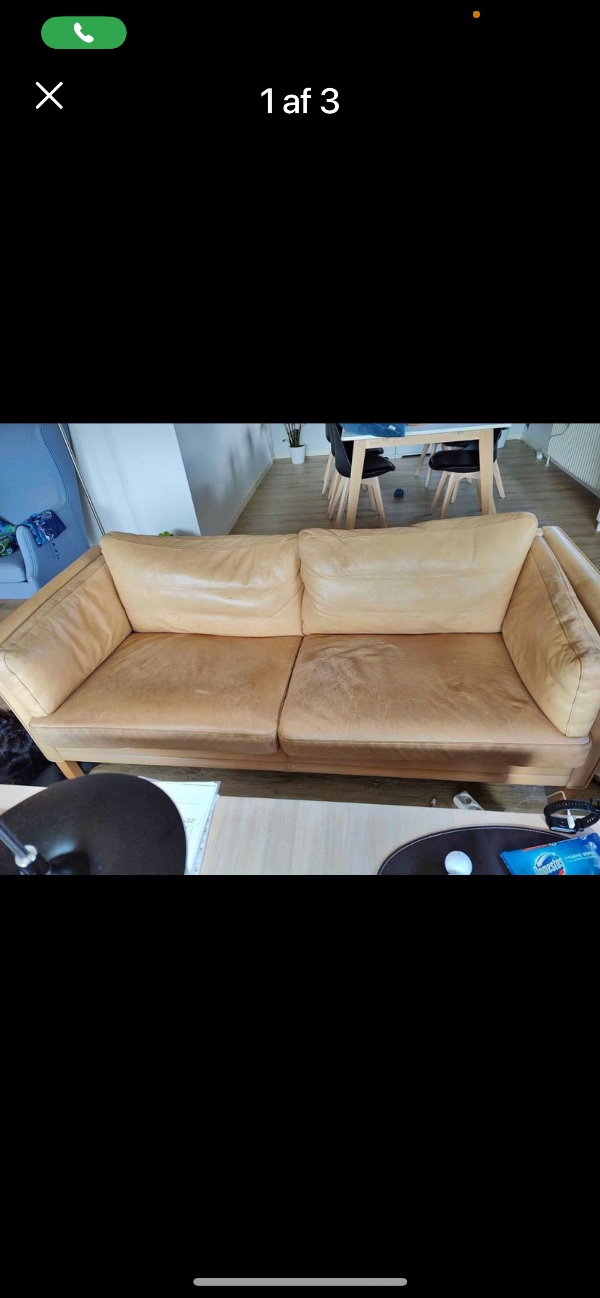 Køre en sofa (197) fra Sønder Felding til Skanderborg, Esbjerg eller Birkerød