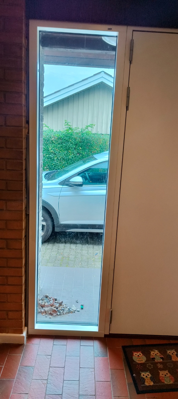 Fuge 2 døre og 4 vinduer