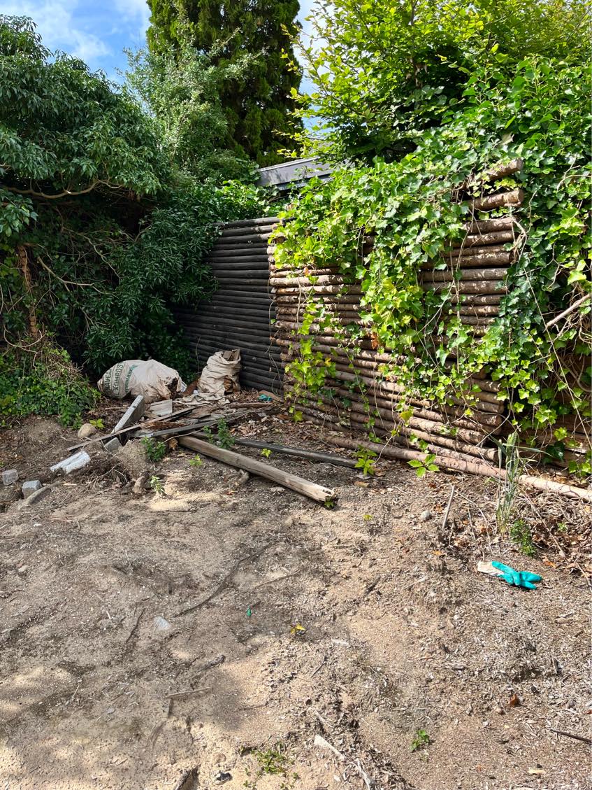 Bortkørsel af nedrevet skur plus diverse