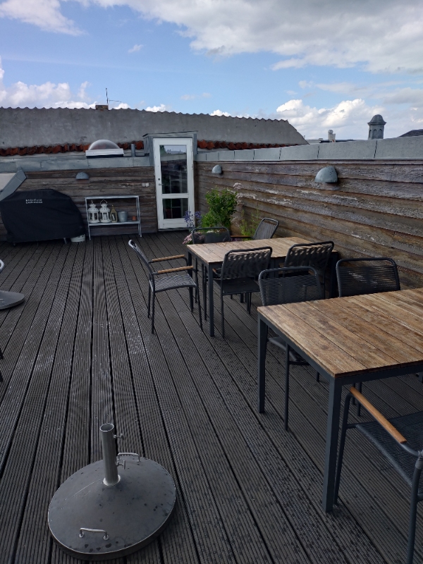 Udskiftning af træbeklædning på tagterrasse