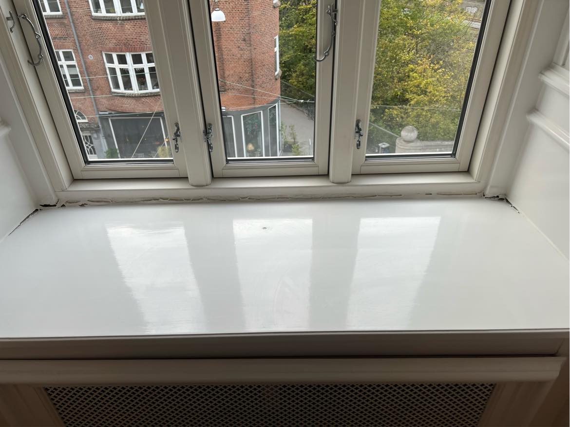 Fjerne og ligge ny fuge