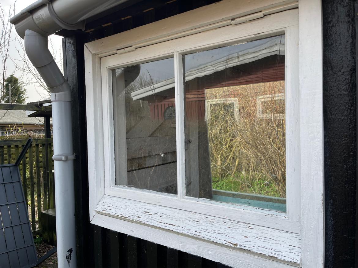 Kitning/reperation og maling af vinduer