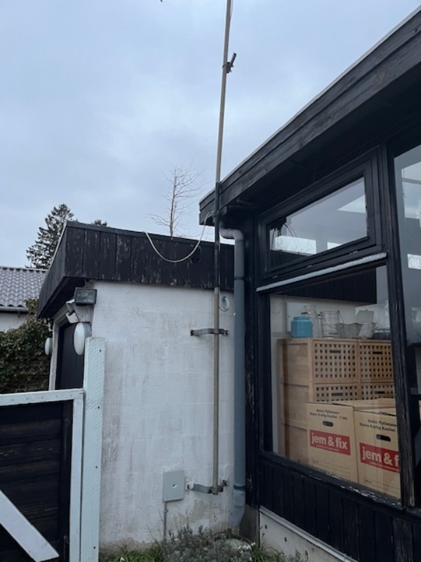 Fjernelse af husantenne