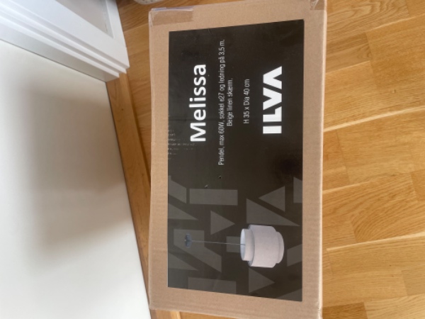 Opsætning af lampe over spisebord