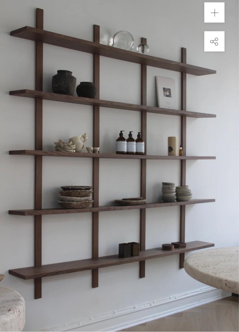 Ophængning af reol på væg