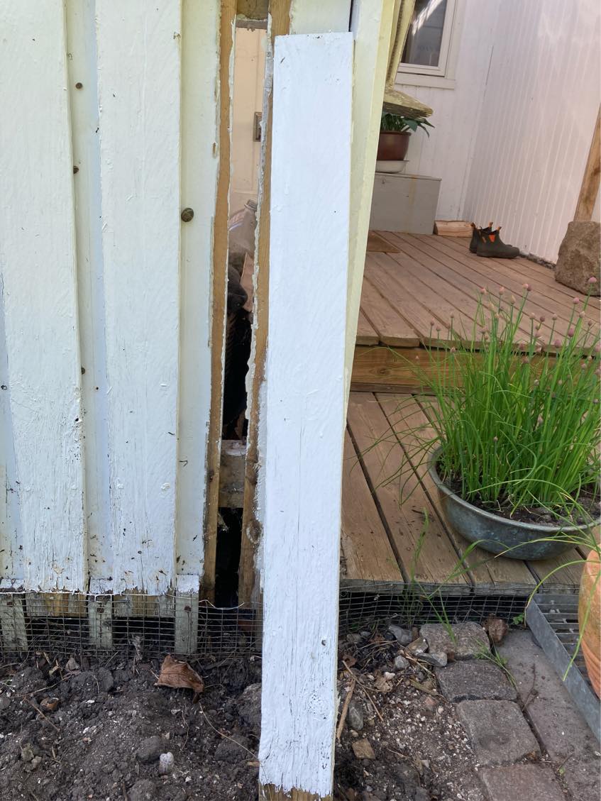 Udskifte yderbeklædning på terrasse