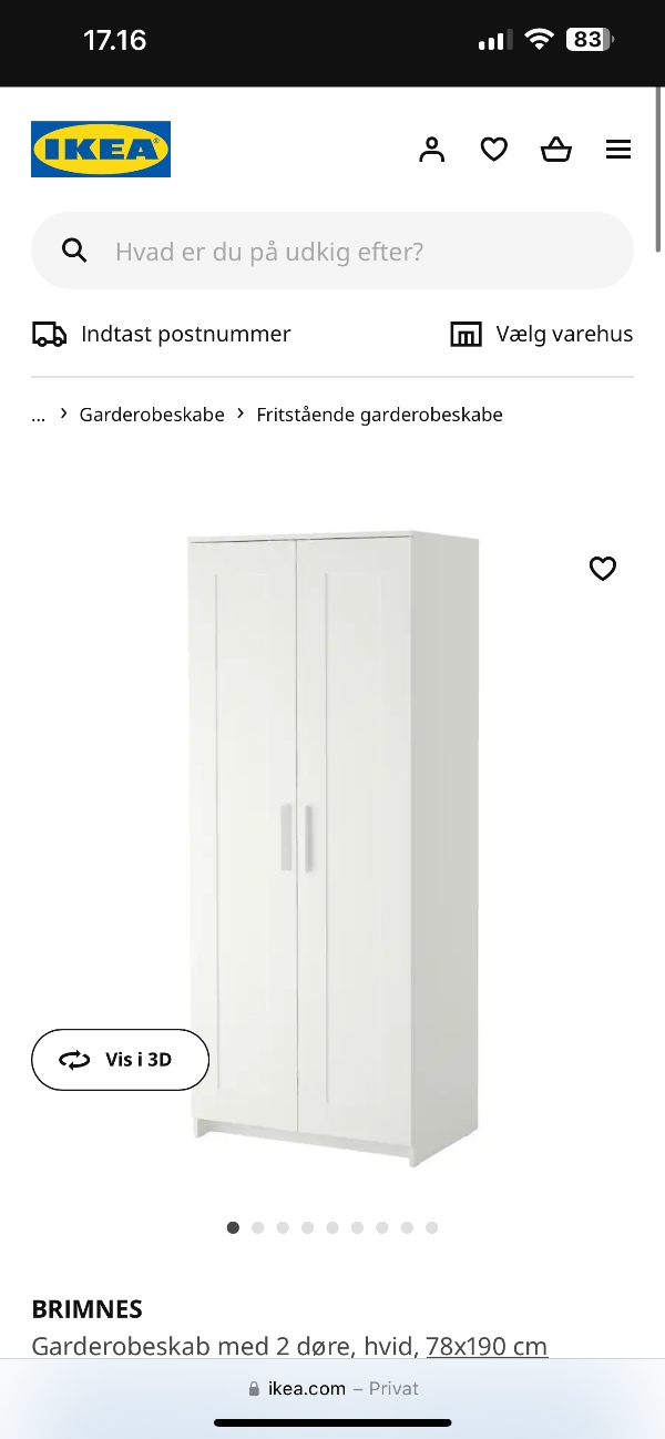 Hjælp til flytning af seng, 2 kommoder, 2 klædeskabe samt TV og spejl