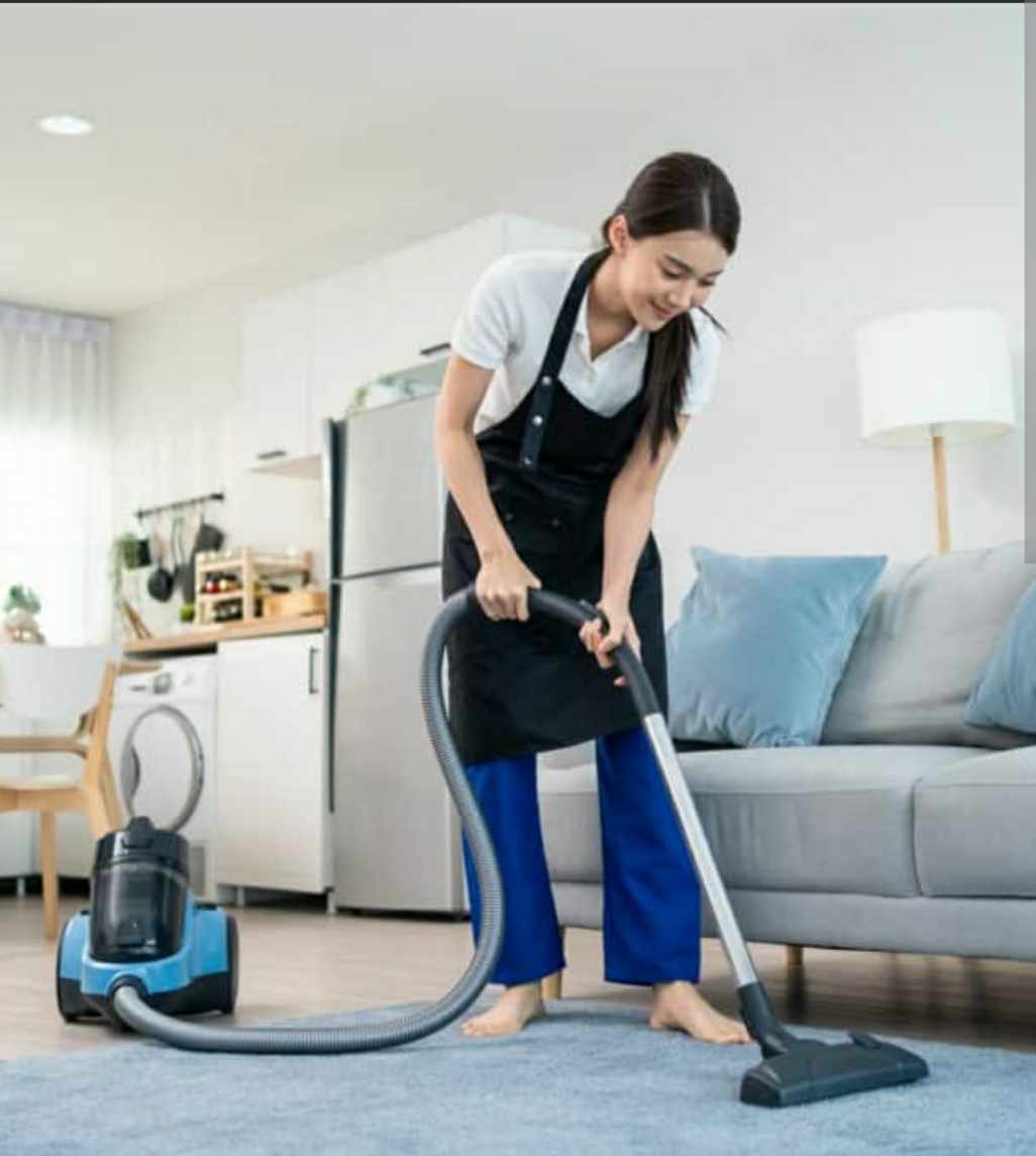 Rengøring af hus og vaske tøj