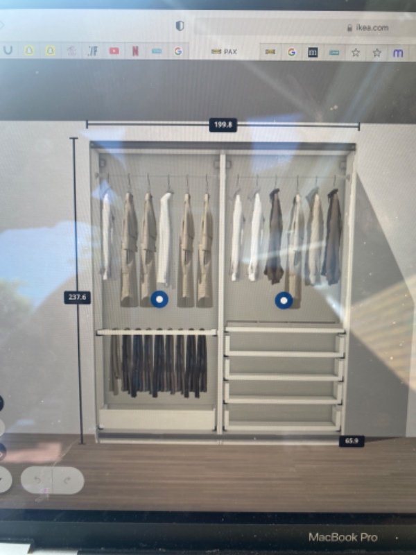 Samle et PAX skab vi selv har designet