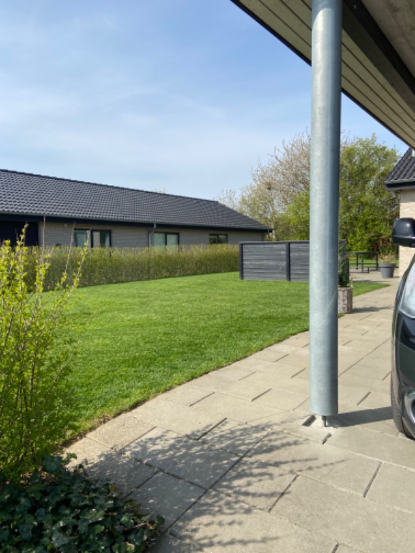 Nedgravning af trampolin