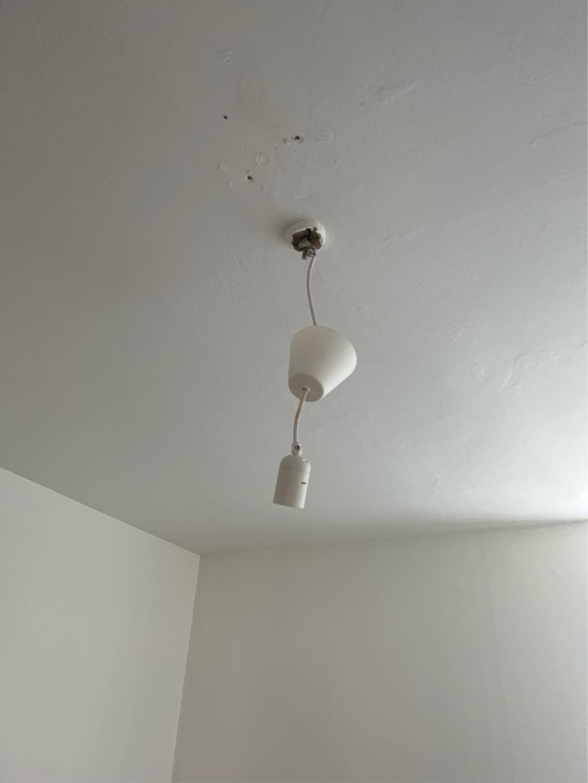Hænge lampe op